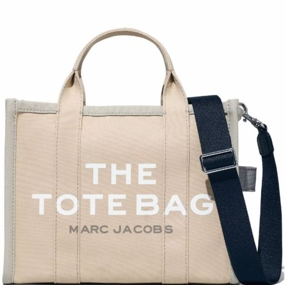 Marc Jacobs Handbags - Marc Jacobs Small The Colorblock Tote Bag Cream Model H063M01RE21-261